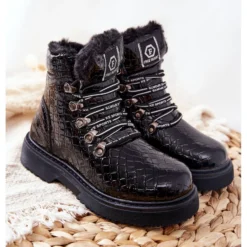 PE1 Bottes Noires Isolées En Fourrure Pour Enfants Doreen Le Noir ['le Noir'] -Lumière Écarlate Bottes pe1 bottes noires isolees en fourrure pour enfants doreen le noir le noir 6 2000x2000 1