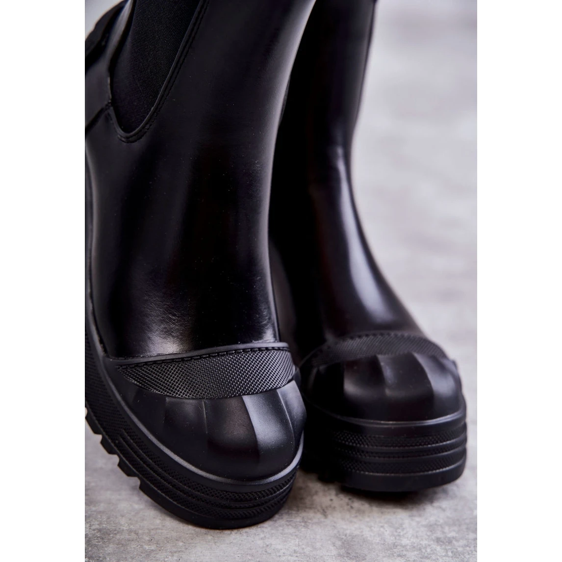 PG1 Bottes Bassti Noires Classiques High Workers Le Noir 6 PG1 Bottes Bassti Noires Classiques High Workers Le Noir – Image 6