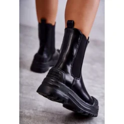 PG1 Bottes Bassti Noires Classiques High Workers Le Noir 14 PG1 Bottes Bassti Noires Classiques High Workers Le Noir -Lumière Écarlate Bottes pg1 bottes bassti noires classiques high workers le noir 7 2000x2000 1