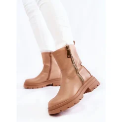 PG1 Bottes Chaudes Jette Nude Avec Fermetures éclair Pour Femmes Beige -Lumière Écarlate Bottes pg1 bottes chaudes jette nude avec fermetures eclair pour femmes beige 6 2000x2000 1