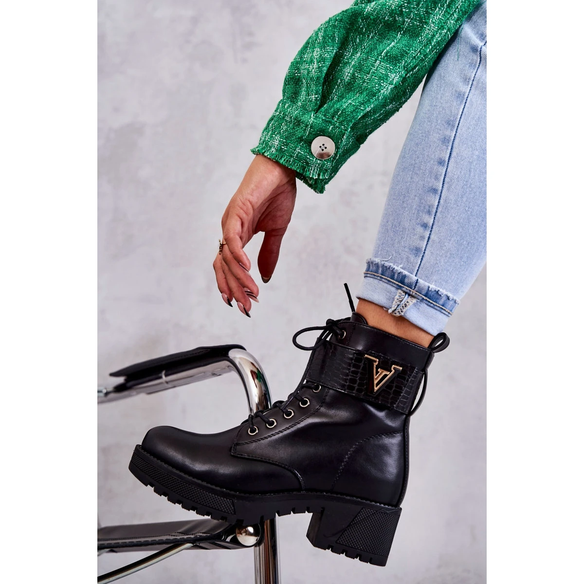 PG1 Bottes En Cuir Avec Réchauffement Ramsey Noir Avec Fermeture Éclair Le Noir 13 PG1 Bottes En Cuir Avec Réchauffement Ramsey Noir Avec Fermeture Éclair Le Noir – Image 13