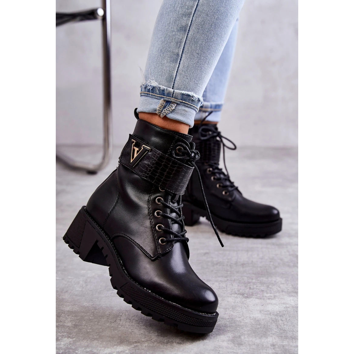 PG1 Bottes En Cuir Avec Réchauffement Ramsey Noir Avec Fermeture Éclair Le Noir 5 PG1 Bottes En Cuir Avec Réchauffement Ramsey Noir Avec Fermeture Éclair Le Noir – Image 5