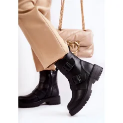 PG1 Bottes Pour Femmes En Cuir Avec Fermeture à Glissière Noir Gritta Le Noir 11 PG1 Bottes Pour Femmes En Cuir Avec Fermeture à Glissière Noir Gritta Le Noir -Lumière Écarlate Bottes pg1 bottes pour femmes en cuir avec fermeture a glissiere noir gritta le noir 5 2000x2000 1