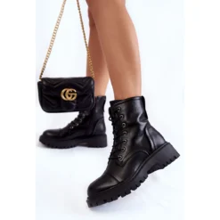 PL4 Bottes Chaudes En Cuir La.Fi 250044B-PU Noir Le Noir -Lumière Écarlate Bottes pl4 bottes chaudes en cuir la fi 250044b pu noir le noir 3 2000x2000 1