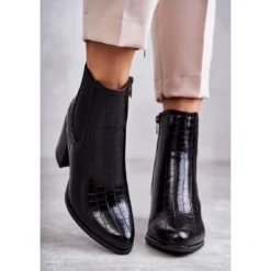 PL4 Bottes En Cuir Serpent La.Fi 260038B-XC Noir 260038B-XC Le Noir