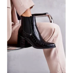 PL4 Bottes En Cuir Serpent La.Fi 260038B-XC Noir Le Noir -Lumière Écarlate Bottes pl4 bottes en cuir serpent la fi 260038b xc noir le noir 7 2000x2000 1