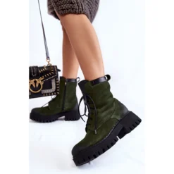 PL5 Bottes Chaudes En Daim Vert Classique Caima 9 PL5 Bottes Chaudes En Daim Vert Classique Caima -Lumière Écarlate Bottes pl5 bottes chaudes en daim vert classique caima 4 2000x2000 1