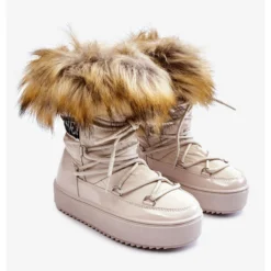 PM1 Bottes De Neige Isolées À Lacets Enfant Beige Colioris Brun 8 PM1 Bottes De Neige Isolées À Lacets Enfant Beige Colioris Brun -Lumière Écarlate Bottes pm1 bottes de neige isolees a lacets enfant beige colioris brun 3 2000x2000 1