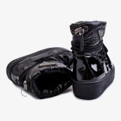 PM1 Bottes De Neige Isolées Pour Enfants Noir Colina Le Noir -Lumière Écarlate Bottes pm1 bottes de neige isolees pour enfants noir colina le noir 8 2000x2000 1