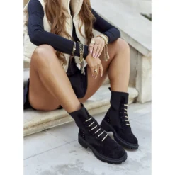 PM1 Bottes Femme Workers Slip Noir Maxine Le Noir