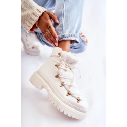 PS1 Bottes Chaudes En Eco-cuir Trappers Blanc Arisa Blanche -Lumière Écarlate Bottes ps1 bottes chaudes en eco cuir trappers blanc arisa blanche 4 2000x2000 1