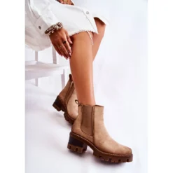 PS1 Bottes Chaudes Pour Femmes Avec Fermeture à Glissière Beige Lenaris Brun -Lumière Écarlate Bottes ps1 bottes chaudes pour femmes avec fermeture a glissiere beige lenaris brun 5 2000x2000 1