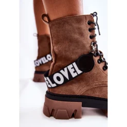 PS1 Bottes Hautes En Daim Avec Réchauffement Danity Marron Brun -Lumière Écarlate Bottes ps1 bottes hautes en daim avec rechauffement danity marron brun 7 2000x2000 1