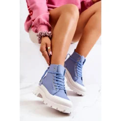 PS1 Bottes Nouées Bleu Fidèle -Lumière Écarlate Bottes ps1 bottes nouees bleu fidele 4 2000x2000 1