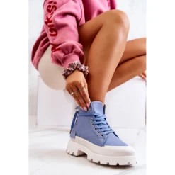 PS1 Bottes Nouées Bleu Fidèle -Lumière Écarlate Bottes ps1 bottes nouees bleu fidele 6 2000x2000 1