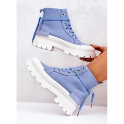 PS1 Bottes Nouées Bleu Fidèle -Lumière Écarlate Bottes ps1 bottes nouees bleu fidele 7 2000x2000 1