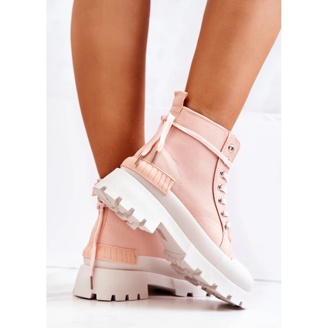 PS1 Bottes Nouées Roses Faithfull 7 PS1 Bottes Nouées Roses Faithfull – Image 7