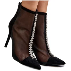 PS2 Bottes à Talons Hauts Pour Femmes à La Mode Avec Maille Noire Rummi 27 PS2 Bottes à Talons Hauts Pour Femmes à La Mode Avec Maille Noire Rummi -Lumière Écarlate Bottes ps2 bottes a talons hauts pour femmes a la mode avec maille noire rummi 14 2000x2000 1