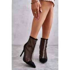 PS2 Bottes à Talons Hauts Pour Femmes à La Mode Avec Maille Noire Rummi 19 PS2 Bottes à Talons Hauts Pour Femmes à La Mode Avec Maille Noire Rummi -Lumière Écarlate Bottes ps2 bottes a talons hauts pour femmes a la mode avec maille noire rummi 6 2000x2000 1