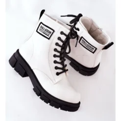 S.Barski Bottes Isolées Blanches Pour Enfants Fincastle -Lumière Écarlate Bottes s barski bottes isolees blanches pour enfants fincastle 4 2000x2000 1