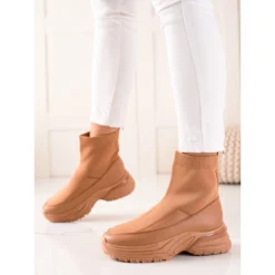 Seastar Bottes à Enfiler Avec Une Chaussette Brun