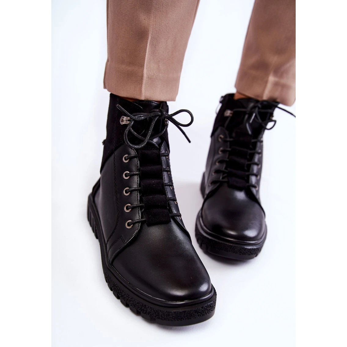 Sergio Leone Bottes Pour Femmes Sur La Plate-forme Kristin Noire Le Noir 5 Sergio Leone Bottes Pour Femmes Sur La Plate-forme Kristin Noire Le Noir – Image 5