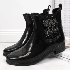 T.Sokolski Bottes Galoches Femme Jodhpur Avec Zircons Cubiques Noir T. Sokolski Le Noir -Lumière Écarlate Bottes t sokolski bottes galoches femme jodhpur avec zircons cubiques noir t sokolski le noir 4 2000x2000 1