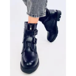 Umroo Bottes Militaires Noires Le Noir
