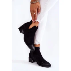 Vinceza Bottes Classiques Pour Femmes Avec Fermeture Éclair Noir Ellene Le Noir -Lumière Écarlate Bottes vinceza bottes classiques pour femmes avec fermeture eclair noir ellene le noir 4 2000x2000 1