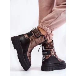 Vinceza Bottes De Neige Confortables Pour Femme, Marron Et Noir Elodia Brun Le Noir Multicolore -Lumière Écarlate Bottes vinceza bottes de neige confortables pour femme marron et noir elodia brun le noir multicolore 7 2000x2000 1