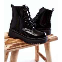 Vinceza Bottes Enfant Laquées Avec Fermeture Éclair Noir Julie Le Noir -Lumière Écarlate Bottes vinceza bottes enfant laquees avec fermeture eclair noir julie le noir 3 2000x2000 1