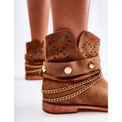 WS1 Bottes En Daim Sur Un Coin Caché Verine Marron Brun -Lumière Écarlate Bottes ws1 bottes en daim sur un coin cache verine marron brun 8 2000x2000 2