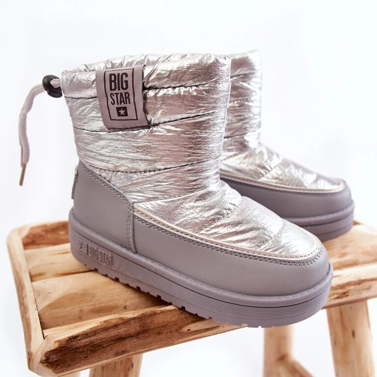 Lumière Écarlate Bottes -Lumière Écarlate Bottes big star shoes bottes de neige pour enfants big star kk374218 szaro srebrne argent gris 1 2000x2000 1 768x768 1
